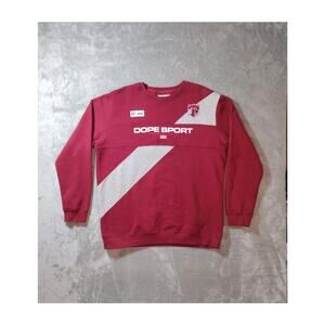 DOPE SPORT BOUGIE CREW Men Size 2XL Pullover Sweatshirt